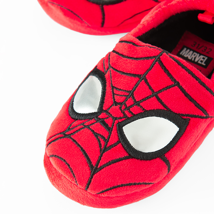 Spiderman red home slippers