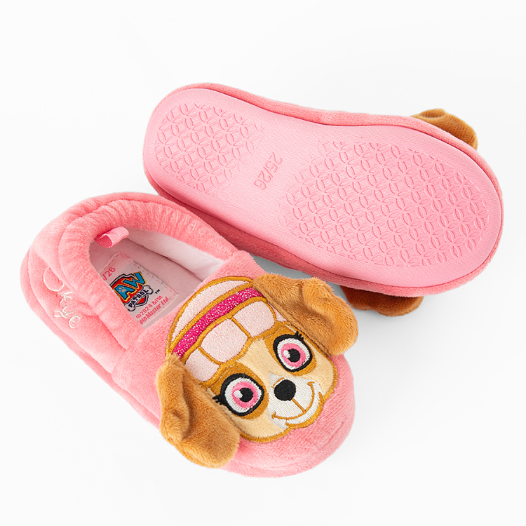 Paw Patrol pink slippers