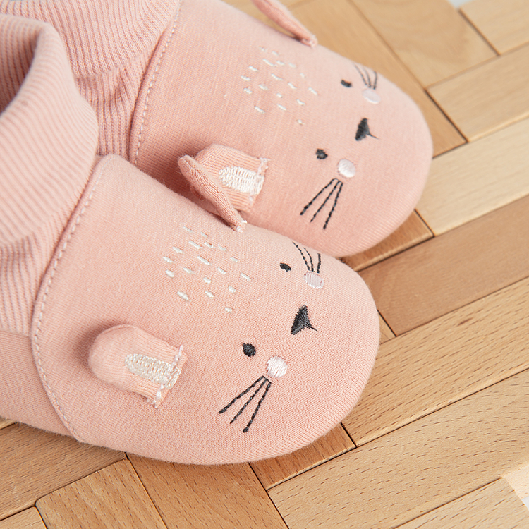 Pink cat slippers on sale