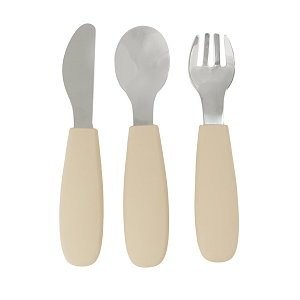 Cutlery set beige