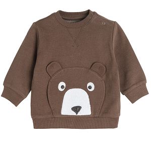 Brown bear sweatshirt