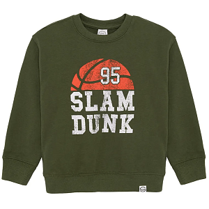 Green basketball sweatshirt