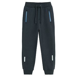 Blue jogging pants