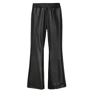 Black wide leg jeggings