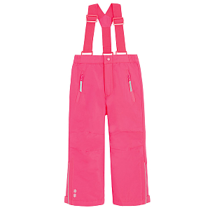 Pink ski trousers