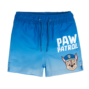 Paw Patrol blue swimweat shorts