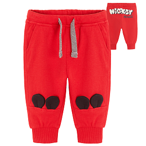 Mickey Mouse red joggins pants