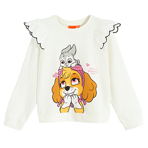 Paw Patrol white sweatshirt