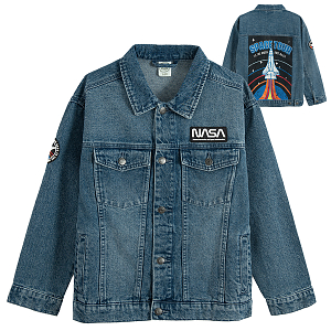 NASA denim jacket