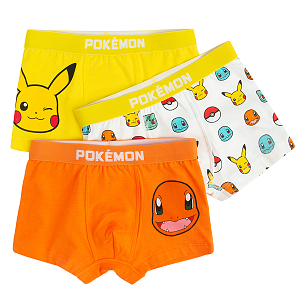 Pokemon boxer shorts- 3 pack