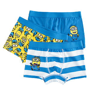 Minions boxer shorts- 3 pack