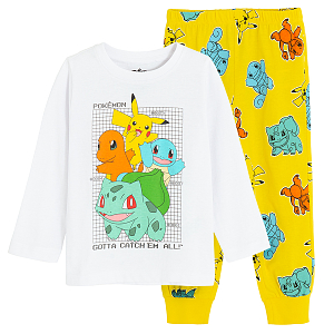 Pokemon long sleeve and pants pyjamas- 2 pieces