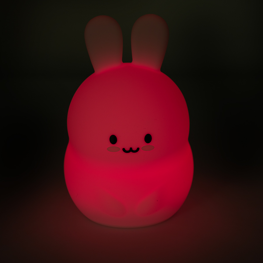 Silicone LED lamp rabbit