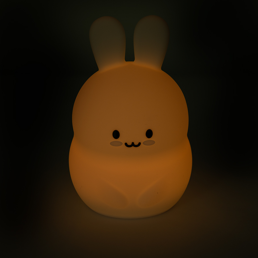 Silicone LED lamp rabbit