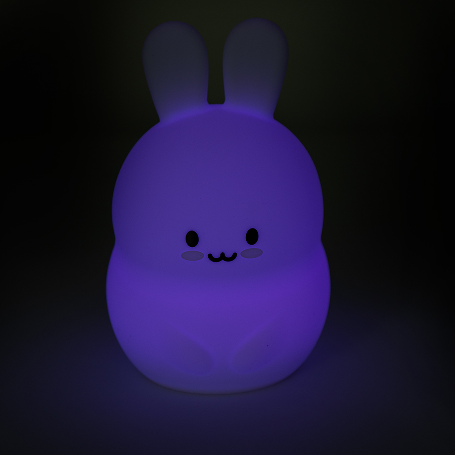 Silicone LED lamp rabbit