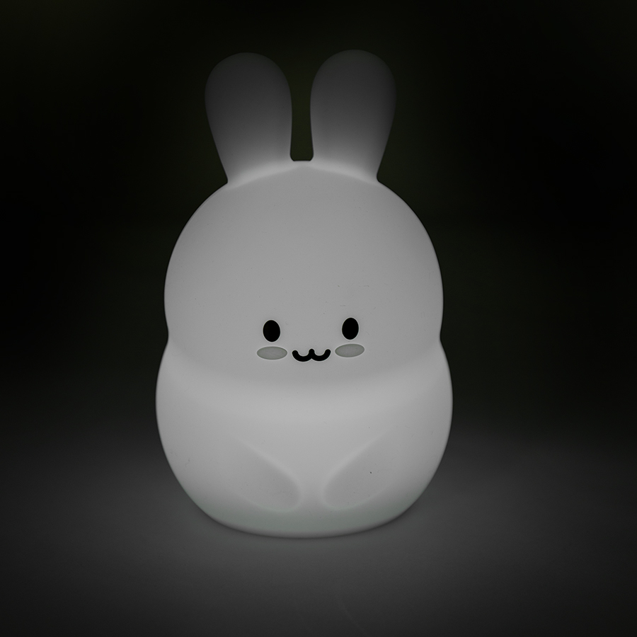 Silicone LED lamp rabbit