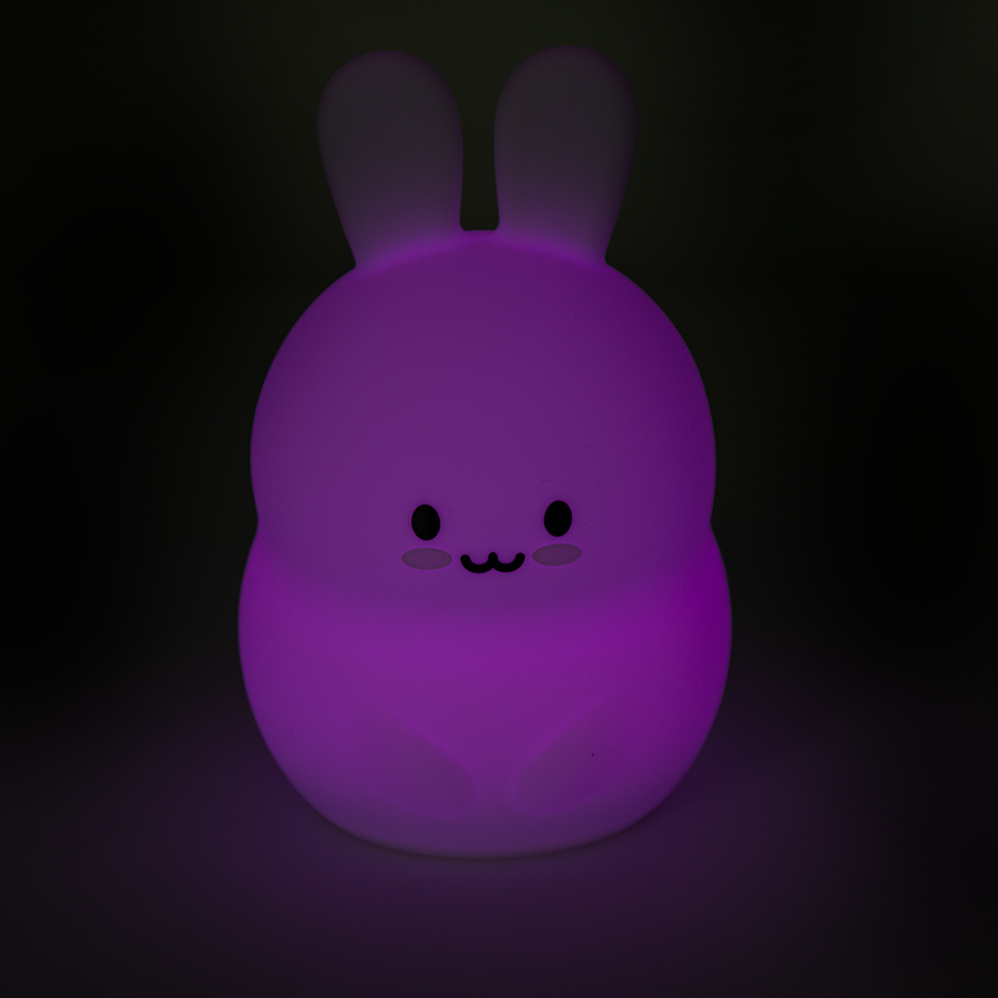 Silicone LED lamp rabbit