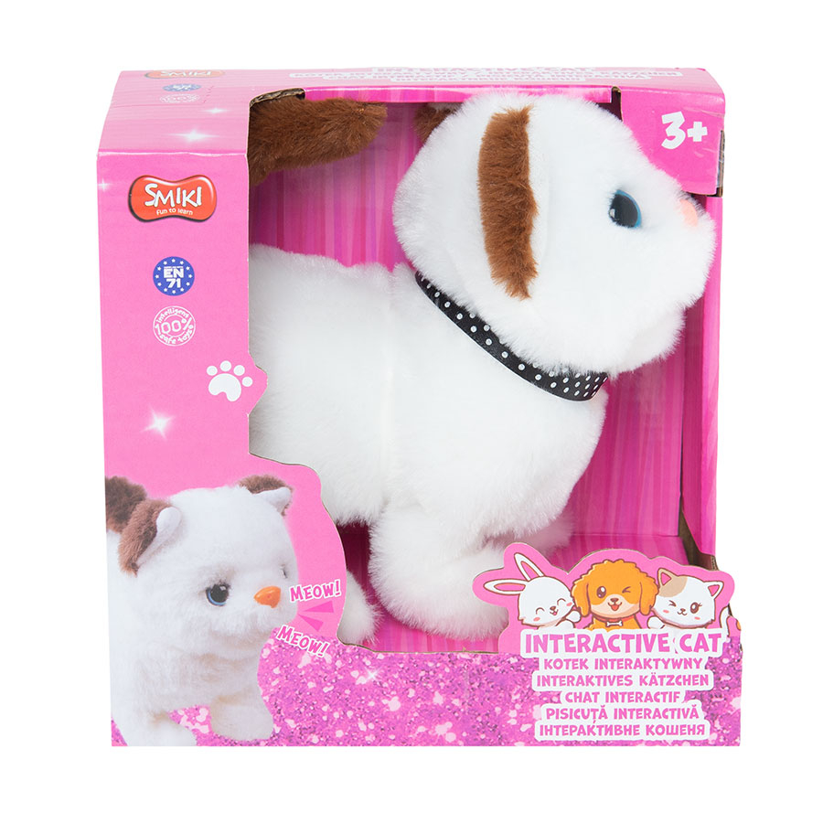 SMIKI INTERACTIVE CAT WHITE