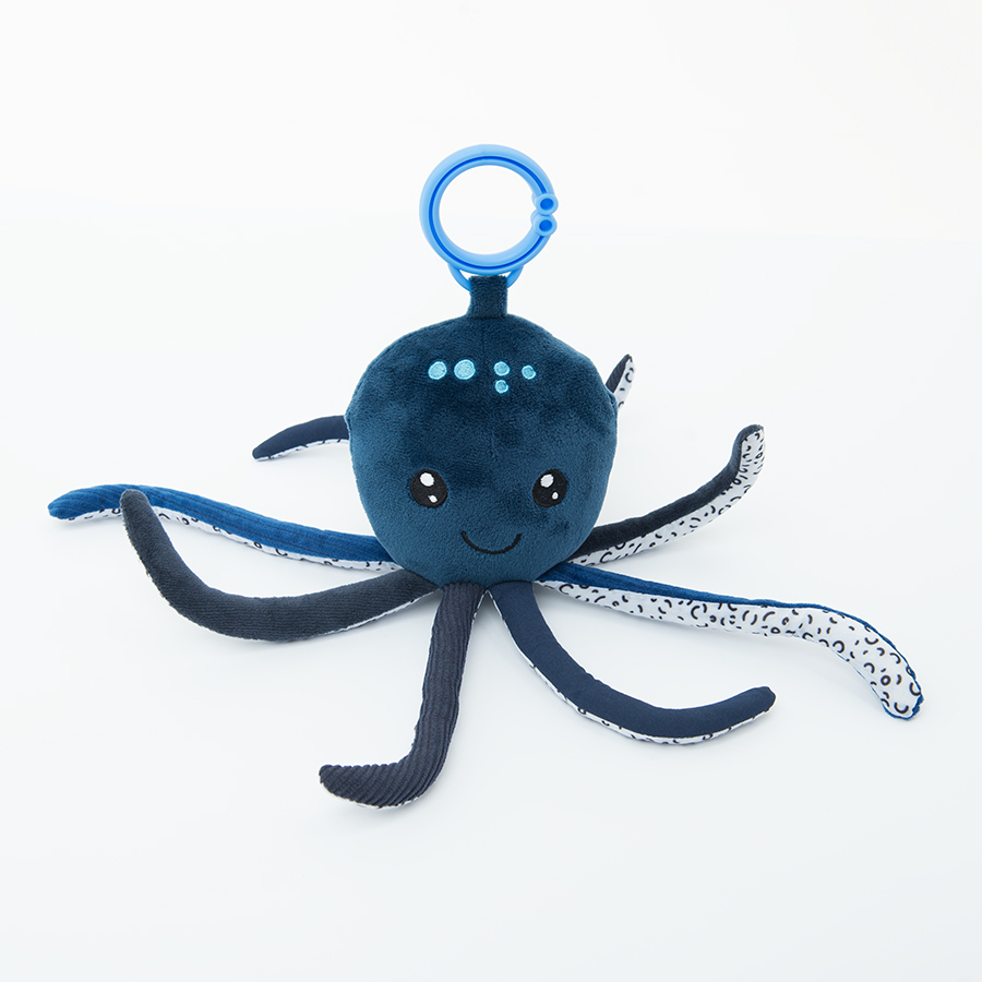 Octopus navy rattle