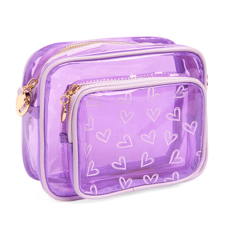 Purple bag transparent