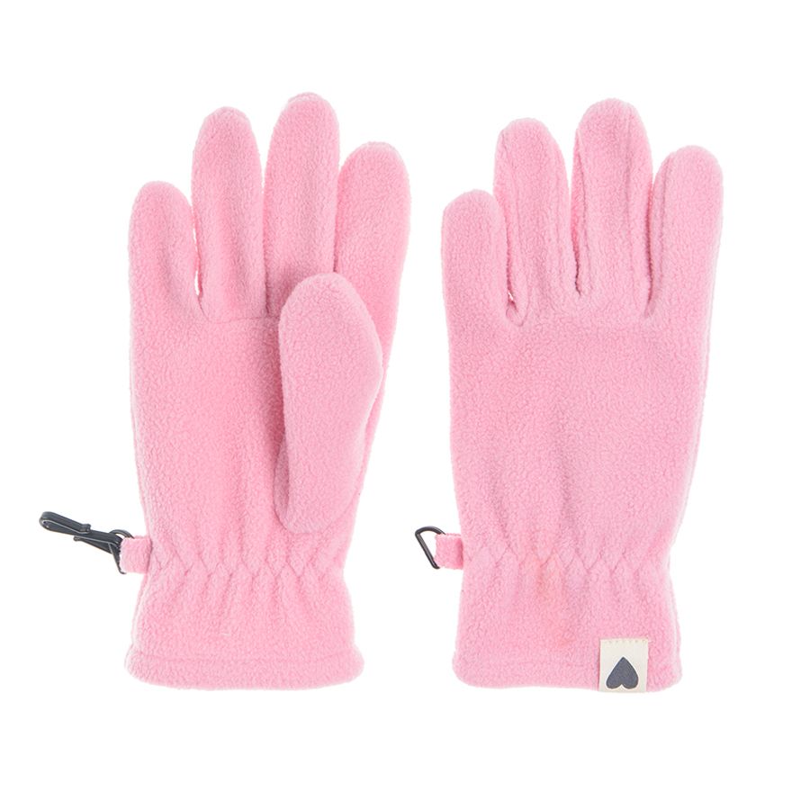 Pink gloves