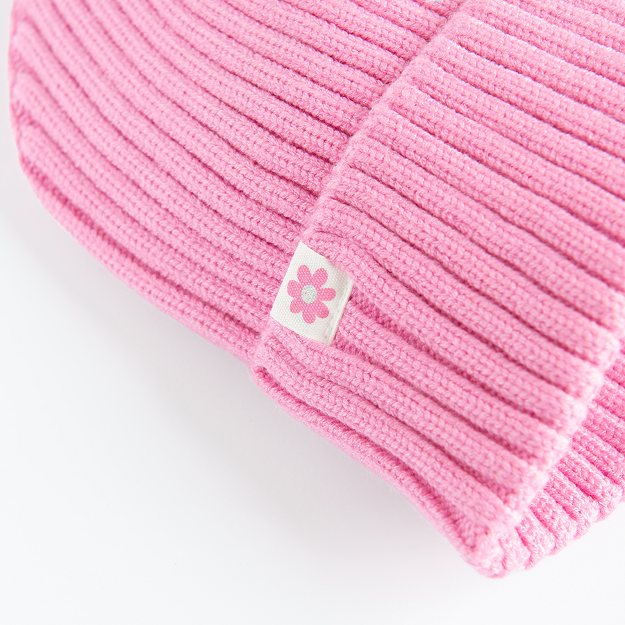 Pink beanie