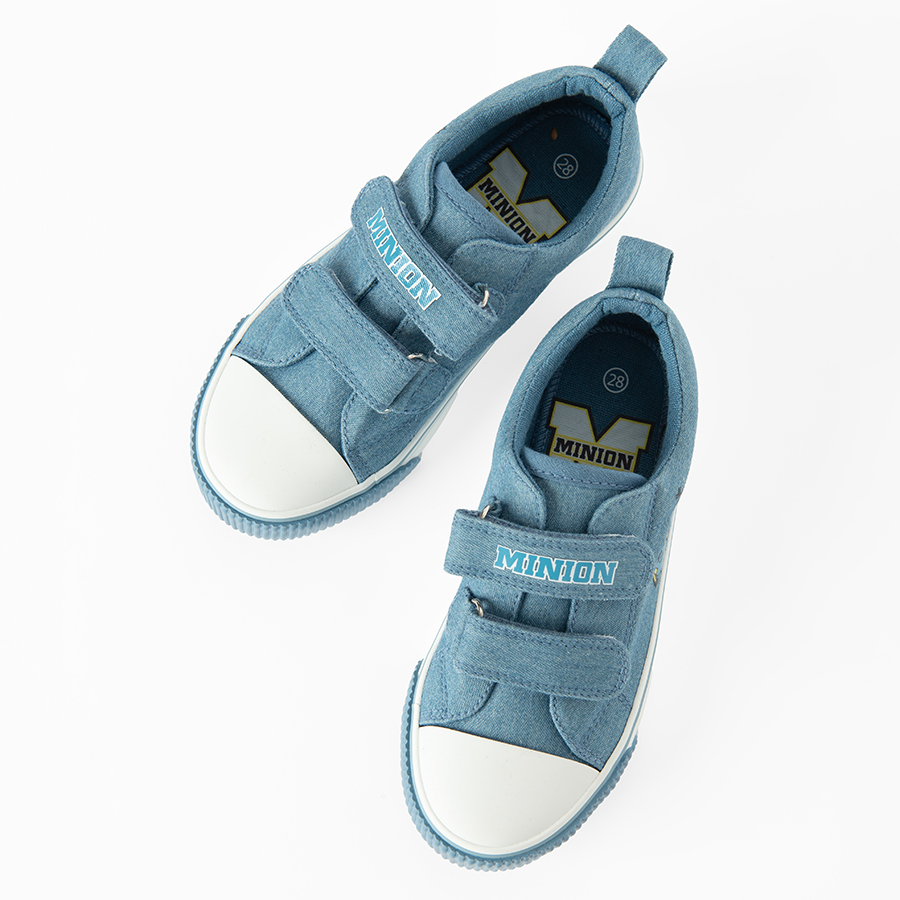 Minions denim canvas sneakers