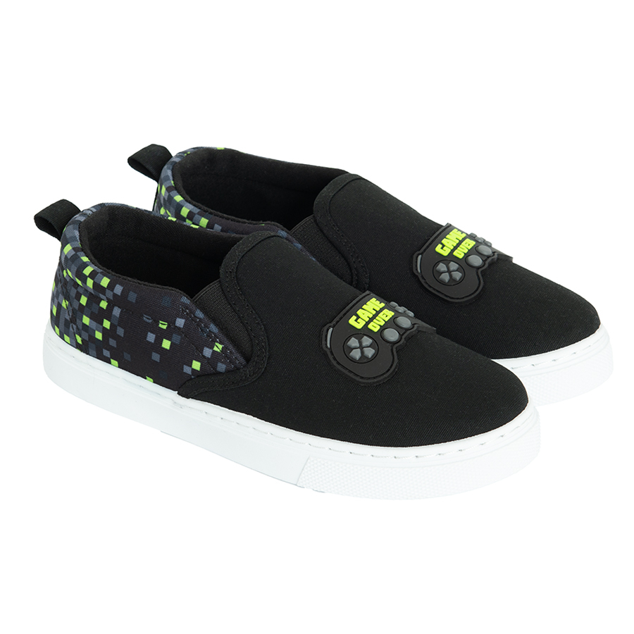 Playstation canvas slip on shoes