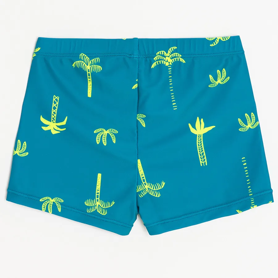 Turquoise cheap swim trunks