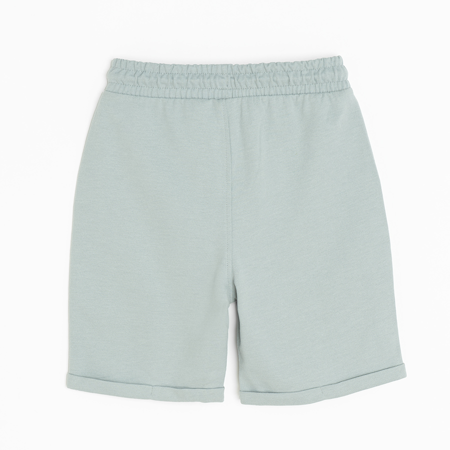 Grey long shorts with cord