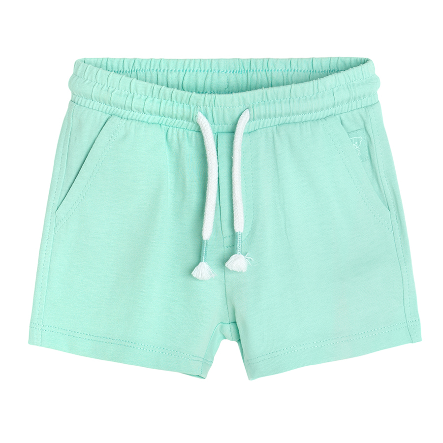 Turquoise shorts