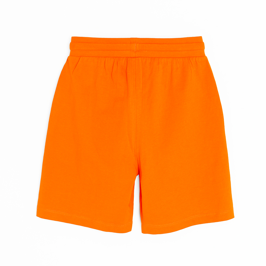 Orange long shorts with cord