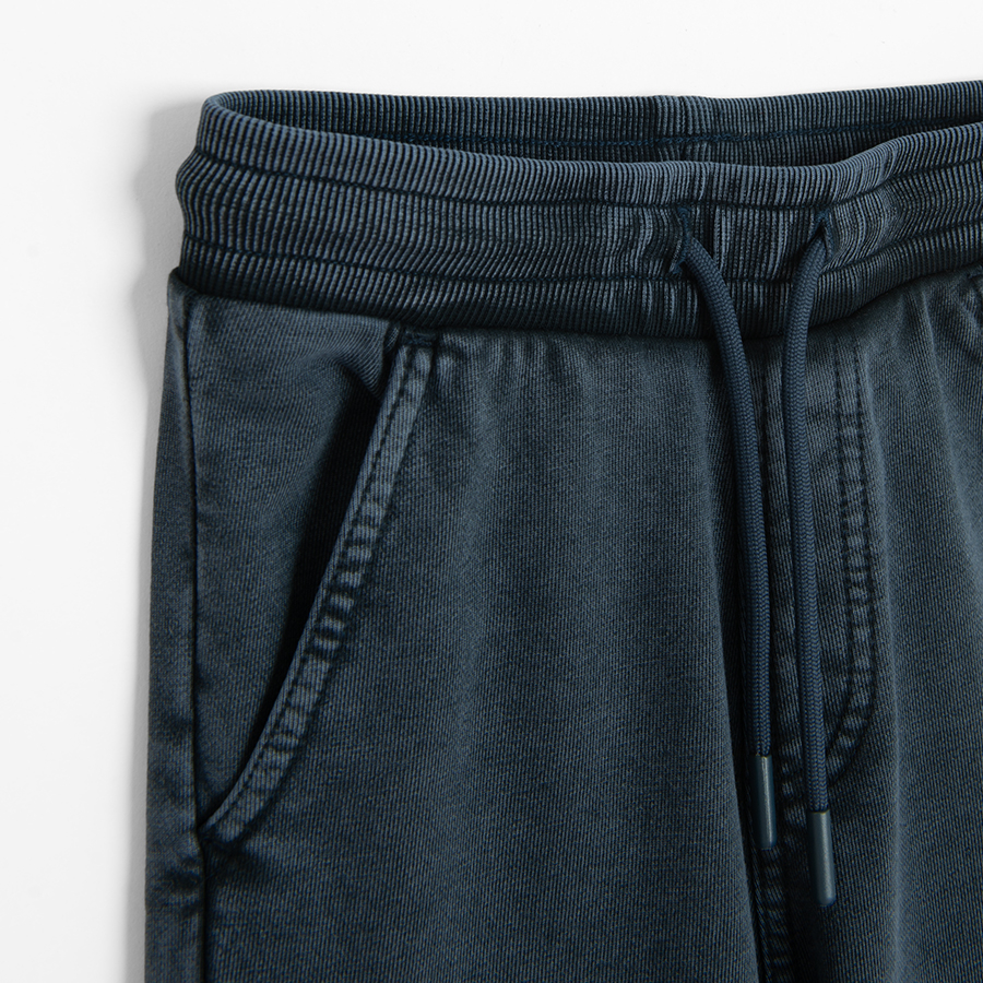 Dark blue jogging pants