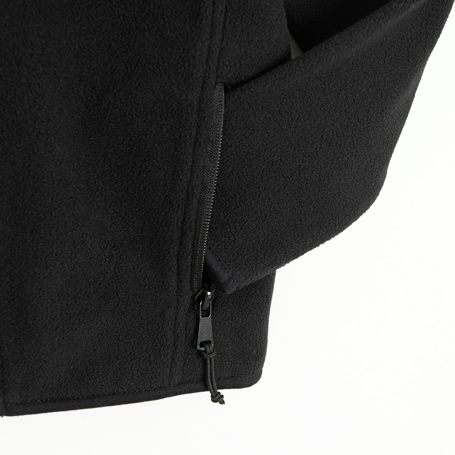 Black zip through sweatshirt