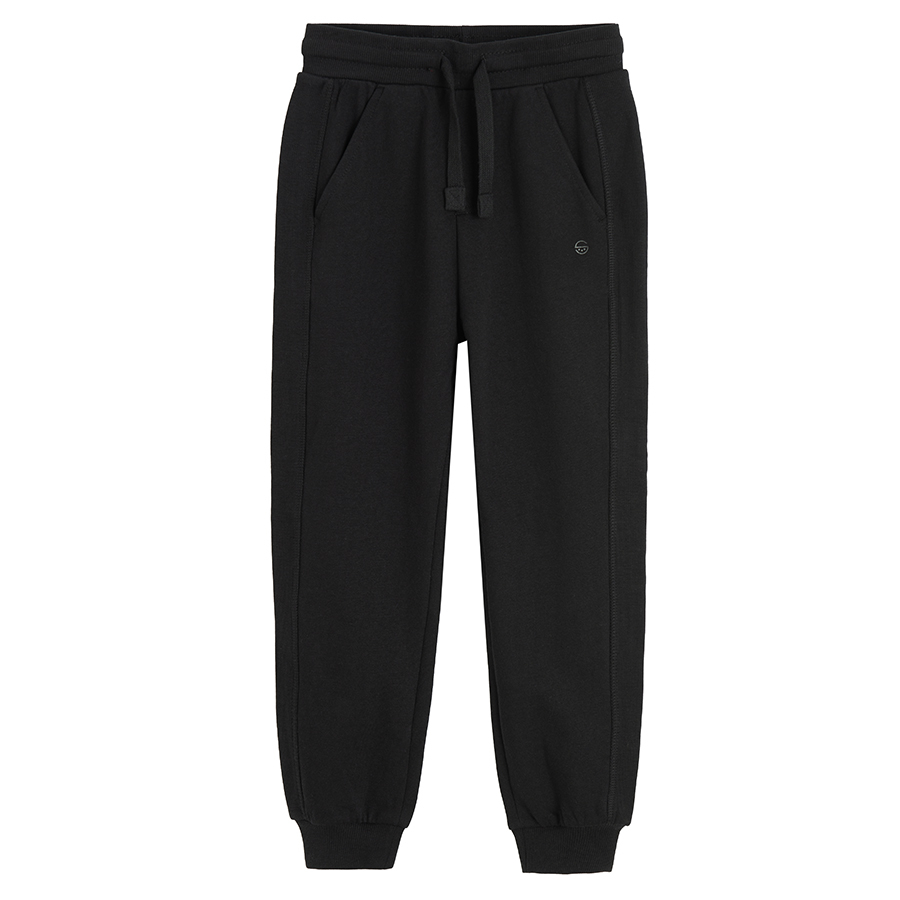 Gret sweatshirt and black jogging pants set - 2 pieces