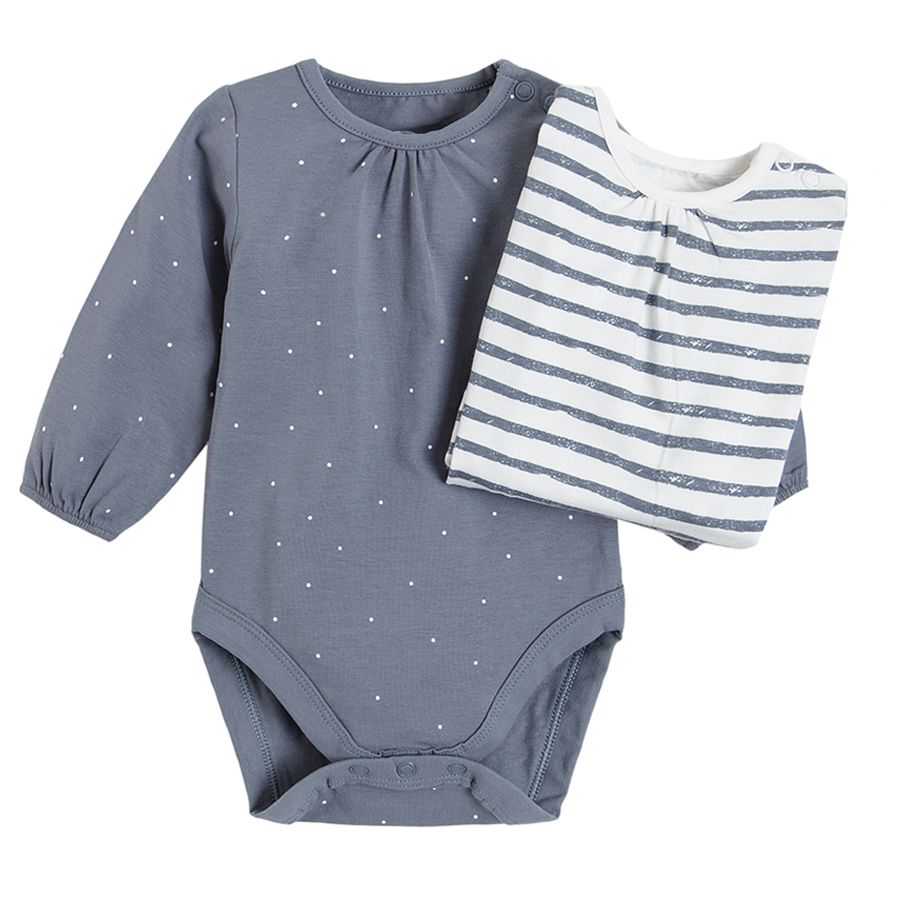 Long sleeve bodysuit 2-pack