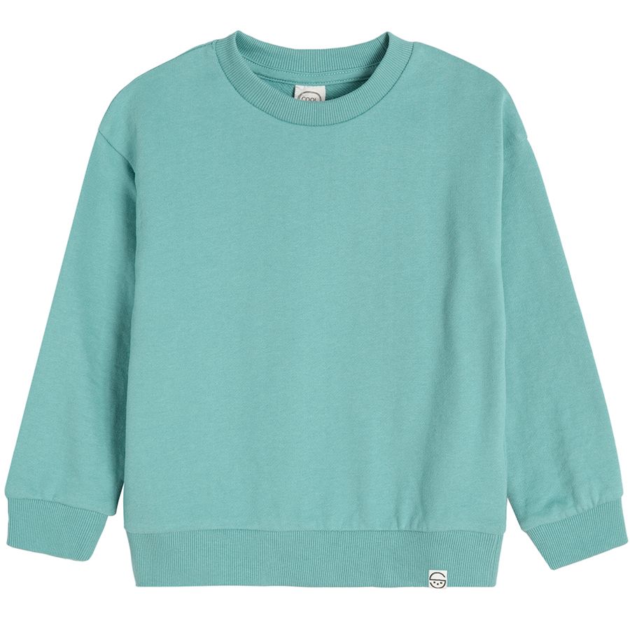 Turquoise sweatshirt Coolclub