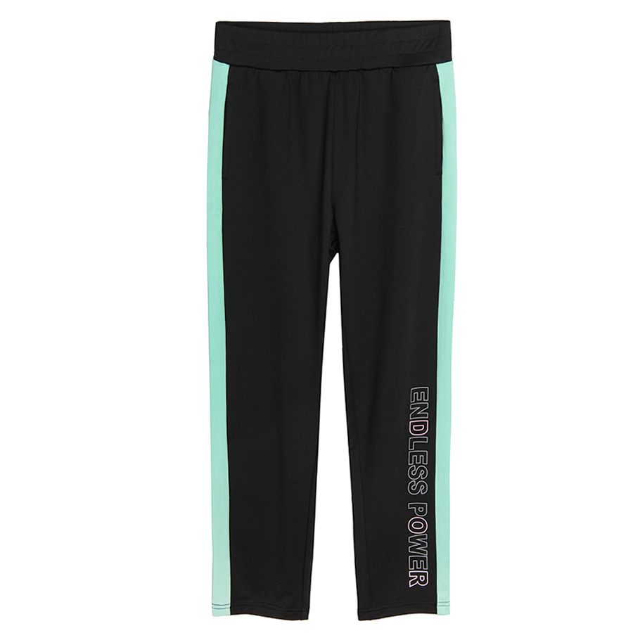 Black jogging pants