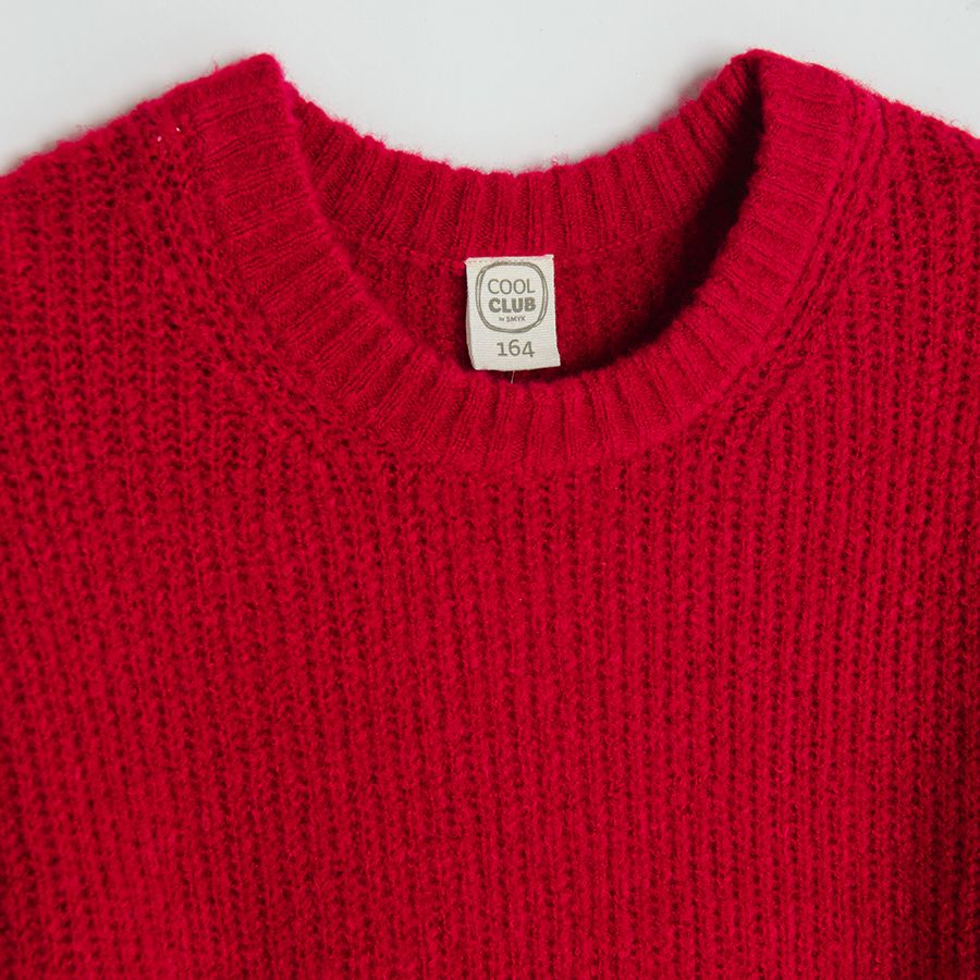 Red sweater