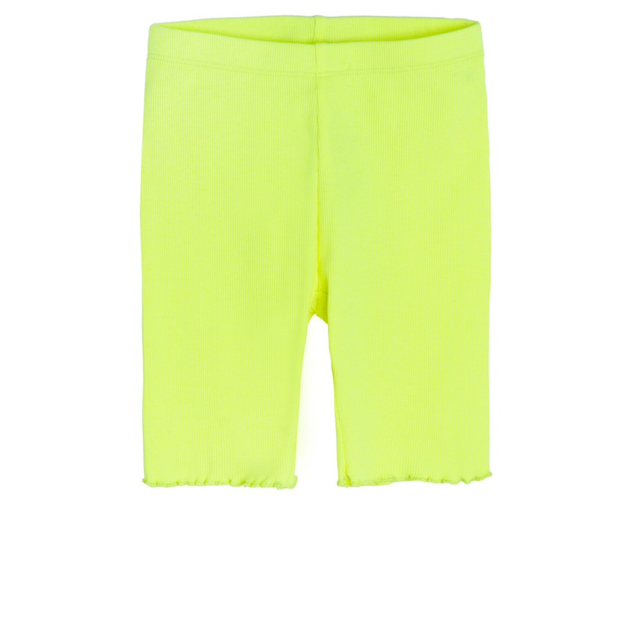 Fluo yellow leggings