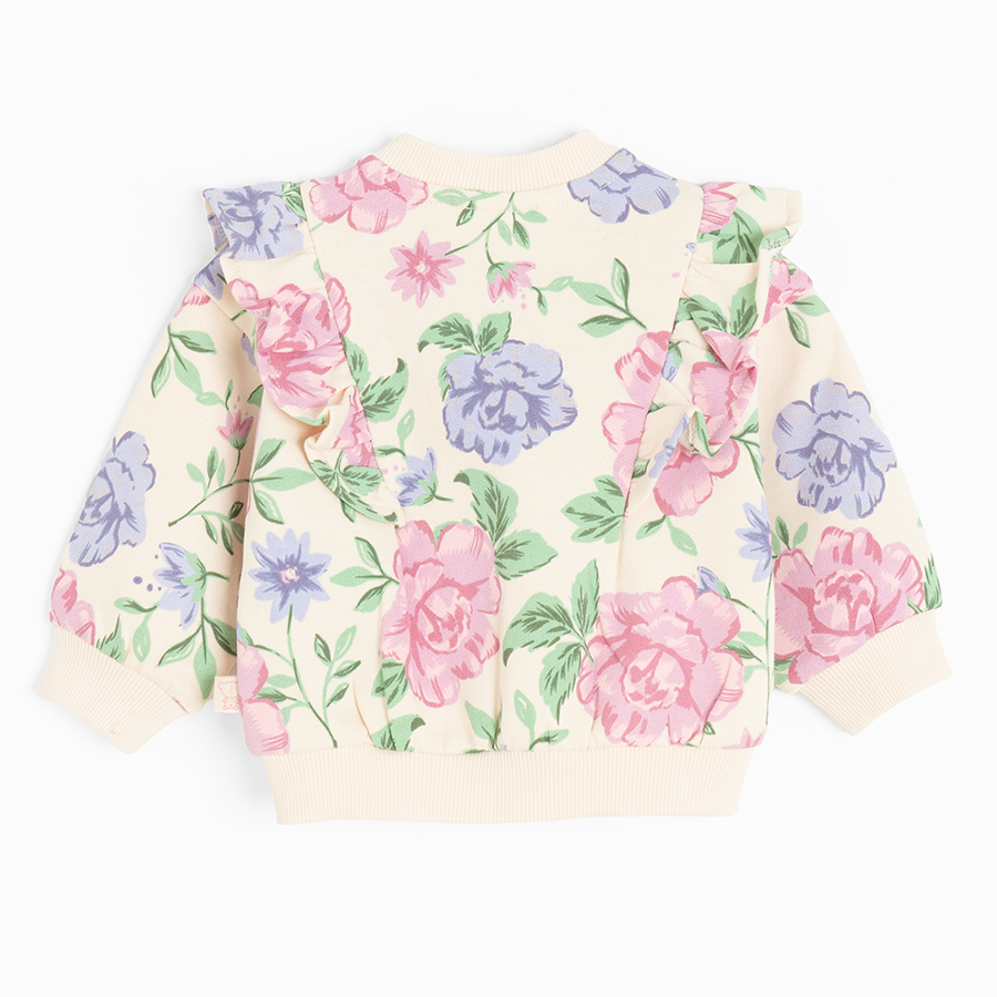 Floral sweatshirt