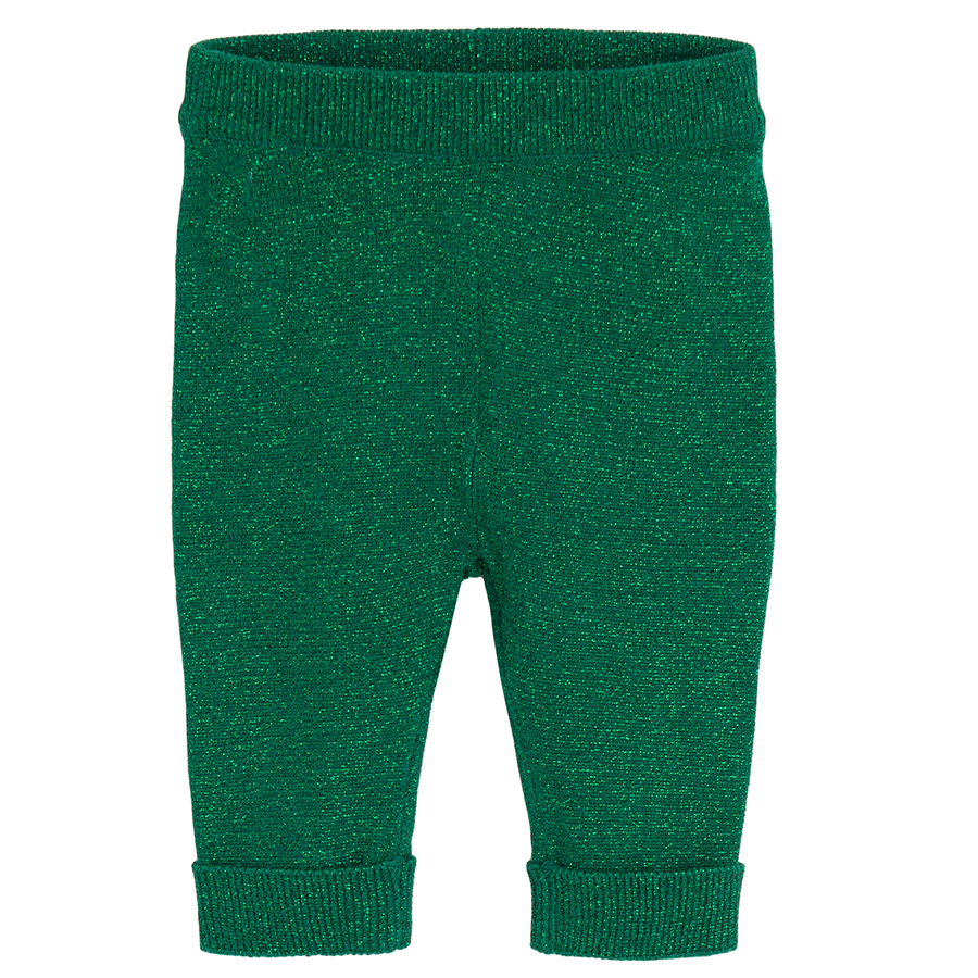 Green jeggings