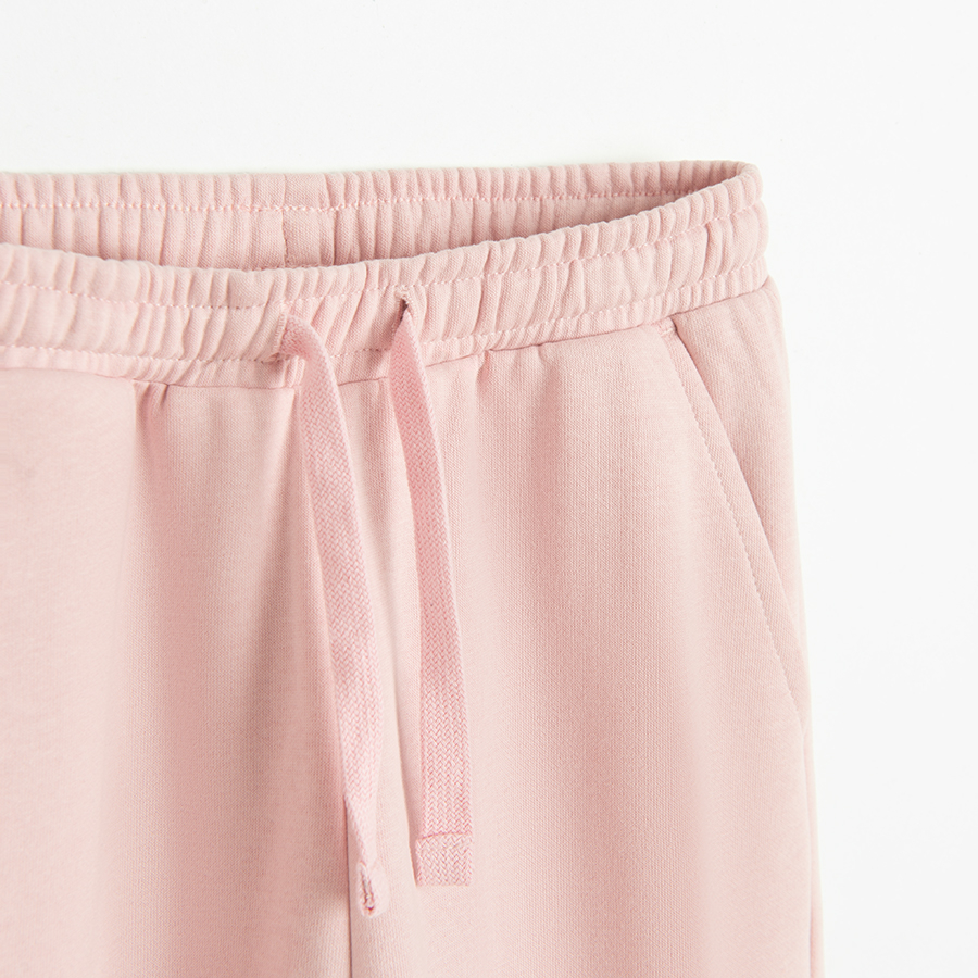 Pink jogging pants