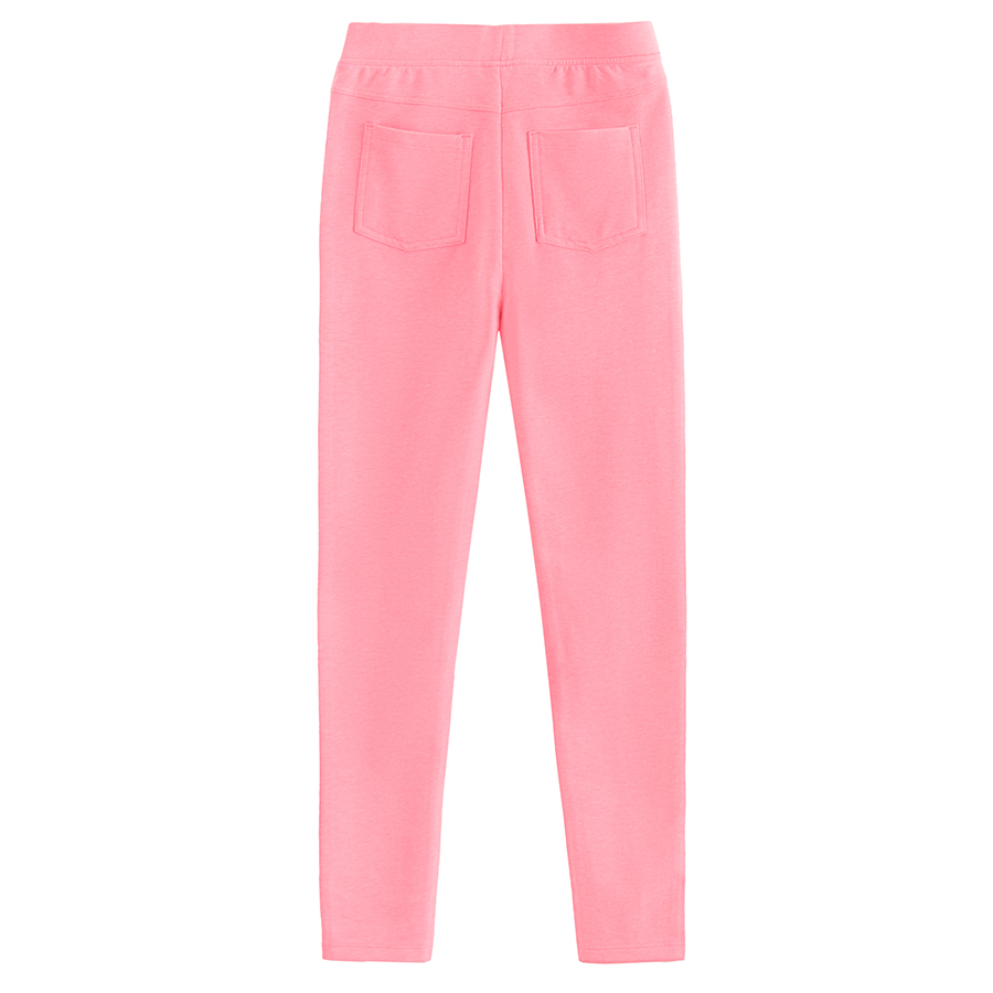 Pink jeggings