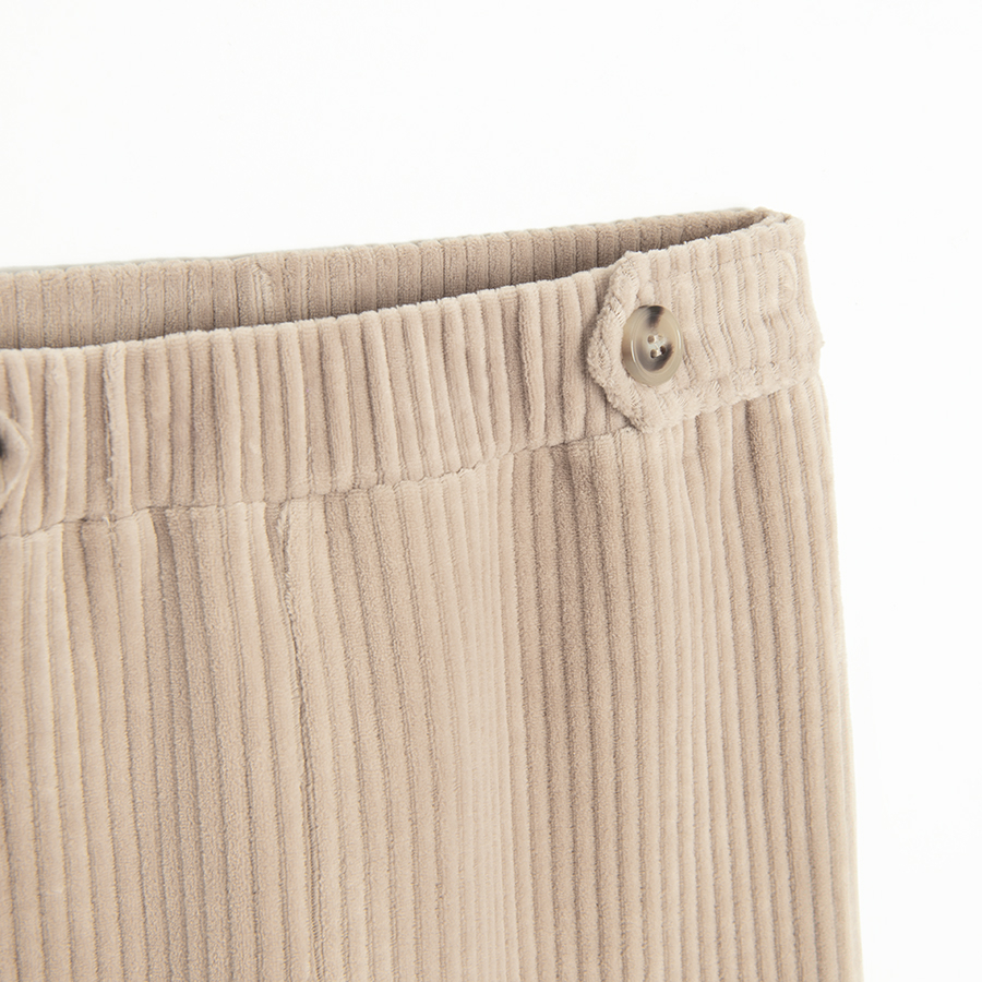 Beige trousers