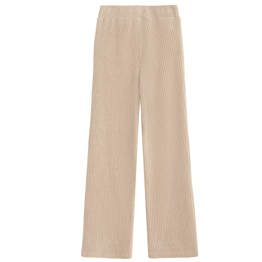 Beige trousers