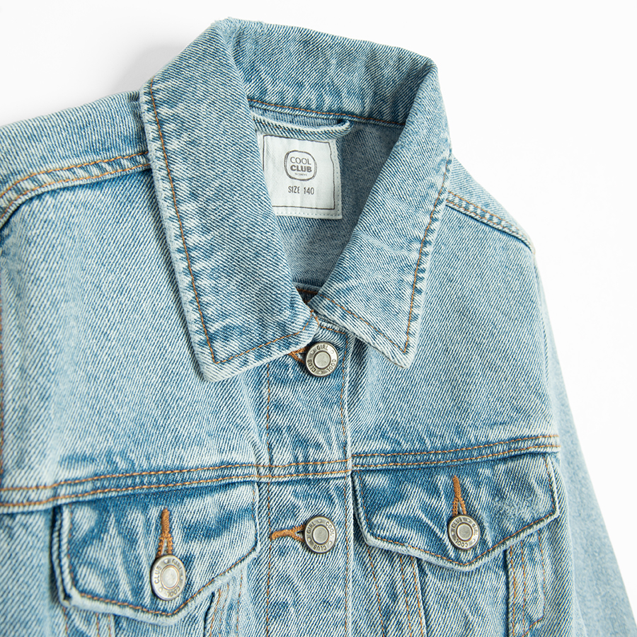 Light blue denim jacket