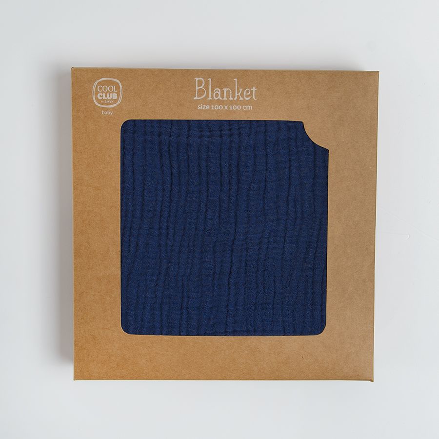 Navy blue blanket