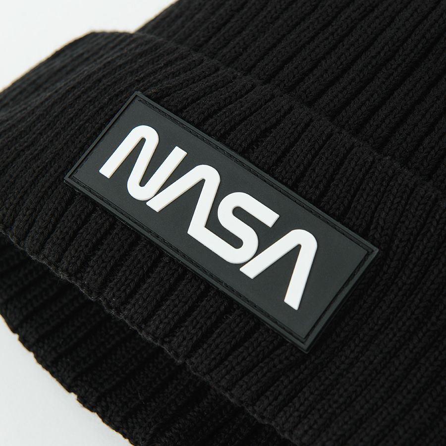 NASA black cap