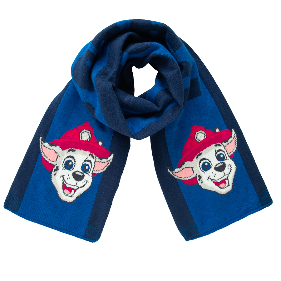 Paw Patrol blue scarf